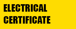 Electrical Certificates